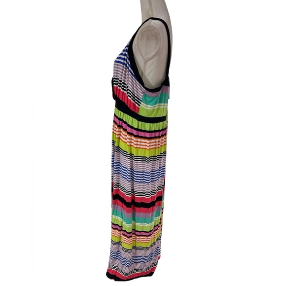 Lane Bryant Colorful Striped Maxi Dress size 18/20 - Picture 3 of 6